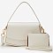 Fashion Top Handle Satchel 2-in-1 Set