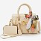 Scarf Padlock Satchel 2-in-1 Set