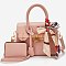Scarf Padlock Satchel 2-in-1 Set