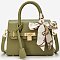 Scarf Padlock Satchel 2-in-1 Set