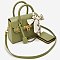 Scarf Padlock Satchel 2-in-1 Set