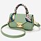 Scarf Top Handle Satchel 2-in-1 Set