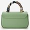 Scarf Top Handle Satchel 2-in-1 Set