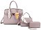  Large Size Satchel Set With Teddy Bear wholesale