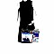 Obama's Magazine Print 3 in 1 Luxury Box Satchel SET