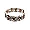 RHINESTONE ELASTIC BRACELET