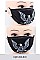 PACK OF 12 GOD BLESS AMERICA EAGLE PRINT MASK