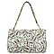 Lucky 100 Dollar Bills Quilted Large Messenger- Shoulder Bag