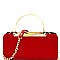 Chevron Quilted Metal Handle Accent Wallet Cross Body MH-QQV128