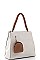 2 IN 1 PLAIN TWO TONE TOTE BAG WITH MINI COIN PURSE