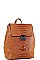 CROCO SKIN TEXTURED BACKPACK