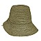 Trendy Crochet Raffia Bucket Hat