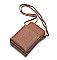 STYLISH PLAIN SMOOTH TEXTURE CROSSBODY BAG