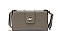 MODERN PLAIN SMOOTH TEXTURED CROSSBODY WALLET