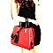 Tassel Accent 3-Compartment Satchel Wallet SET MH-RX7251W