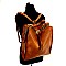 S04342-LP Convertible Boxy Backpack Cross Body