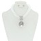 Trendy Beaded Nk Set Lrg Stone Ball Drop SLS1177