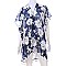 Trendy Floral Print Kimono w/ Tassels SLS2047