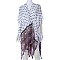 Lush Elephant Print Sleek Kimono