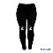 FASHIONABLE SOUL AFRO QUEEN HOOP LEGGINGS