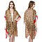 STYLISH LEOPARD PRINT LONG KIMONO