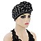 FASHIONABLE TURBAN W/ FLOWER SLS2742