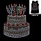 CAKE DESIGN HOTFIX/RHINESTONE TANK TOP