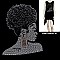 POSH HOTFIX/RHINESTONE DRESS