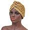 ANIMAL PRINT TURBAN