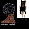 FASHIONABLE BROWN SUGAR HOTFIX RHINESTONES SHIRT