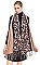 STYLISH LEOPARD PRINT SCARF