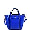 S87011-LP Front Pocket 2 in 1 Bucket Mini Bag Cross Body