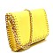 S87164-LP Chained Flap Clutch Shoulder Bag