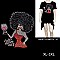 "WINE NOT?" AFRO QUEEN RHINESTONE Short-Sleeved SHIRT