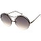 Pack of 12 Women's Round Metal Sunglasses