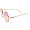 Pack of 12 Women's Round Metal Sunglasses