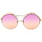 Pack of 12 Women's Round Metal Sunglasses