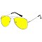 Small Size Pack of 12 Metal Aviator Kids Sunglasses