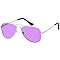 Small Size Pack of 12 Metal Aviator Kids Sunglasses