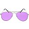 Small Size Pack of 12 Metal Aviator Kids Sunglasses