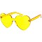 Pack of 12 Colorful Heart Shape Sunglasses