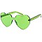 Pack of 12 Colorful Heart Shape Sunglasses