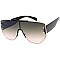 Pack of 12 Thick Framed Tinted Shield Sunglasses