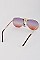 Pack of 12 Aviator Bee Accent Gradient Sunglasses