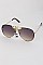 Pack of 12 Aviator Bee Accent Gradient Sunglasses