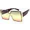 Pack of 12 Square Iconic Mix Tone Sunglasses