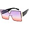 Pack of 12 Square Iconic Mix Tone Sunglasses