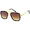 Pack of 12 Iconic Rubber Frame Aviator Sunglasses