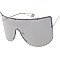 Pack of 12 Studded Full Rimmed Shield Sunglasses