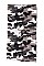 PACK OF 12 ASSORTED COLOR CAMOUFLAGE TUBE FACE MASK